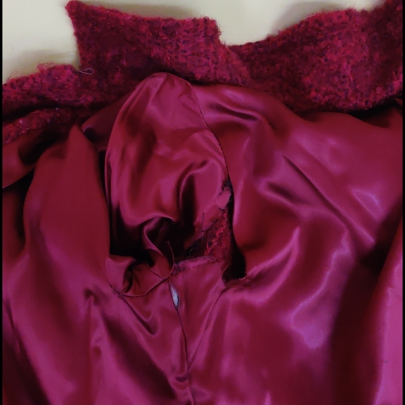 True vintage boucle coat mod style - Picture 7 of 9